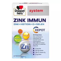 DOPPELHERZ Zinc Immune Depot System tabletid, 30 kapslit