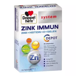 DOPPELHERZ Zinc Immune Depot süsteemi tabletid, 100 tk
