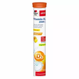 DOPPELHERZ D3-vitamiin 2000 I.U. piserdavad tabletid, 15 tk