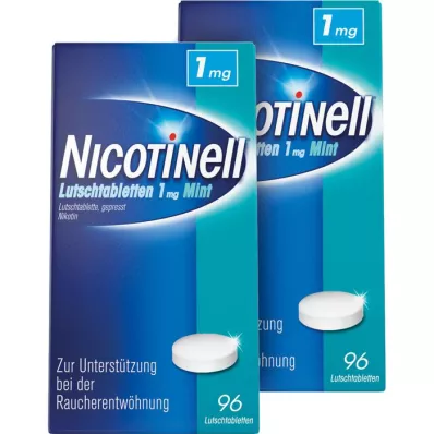 NICOTINELL Pastillid 1 mg piparmünt, 2X96 St