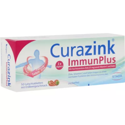 CURAZINK ImmunPlus pastillid, 50 tk