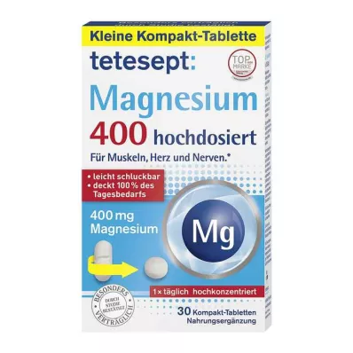 TETESEPT Magneesium 400 suure annusega tabletid, 30 tk