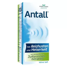ANTALL ärritunud köha ja kähisemise puhul Mahl, 100 ml