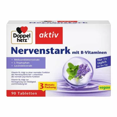 DOPPELHERZ Närvisüsteemi tugevdavad tabletid, 90 tk