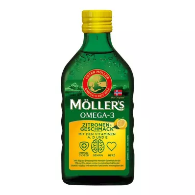 Möller`s Omega-3 sidrunimaitseõli, 250 ml