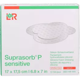 SUPRASORB P tundlik PU-Schaumv.sacr.bor.17x17,5, 10 tk