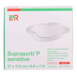 SUPRASORB P tundlik PU-Schaumv.sacr.bor.17x17,5, 10 tk