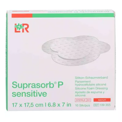 Suprasorb P sense PU-vahtkreem bor.17x17,5, 10 tk