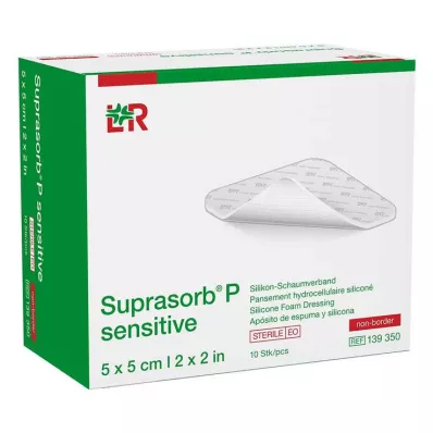 Suprasorb P tundlik PU-vaht boorivaba 5x5cm, 10 tk