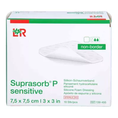 Suprasorb P tundlik PU-vaht, boorivaba 7,5x7,5, 10 tk Suprasorb P tundlik PU-vaht, boorivaba 7,5x7,5, 10 tk