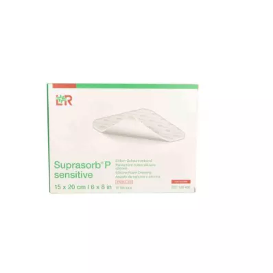 SUPRASORB P tundlik PU-Vaht v.non-bor.15x20cm, 10 tk