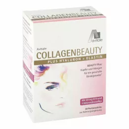 COLLAGENBEAUTY pluss Hyaluron+Elastin pulgad, 30 tk