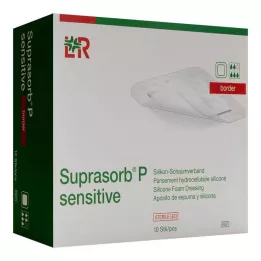 SUPRASORB P tundlik PU-vahtpolster 15x20cm, 10 tk