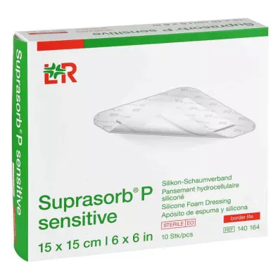 Suprasorb P tundlik PU-Schaumv.bor.lite 15x15cm, 10 tk