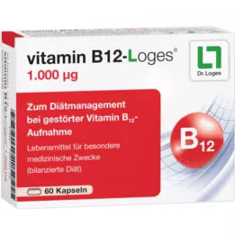 VITAMIN B12-LOGES 1000 μg kapslid, 60 tk