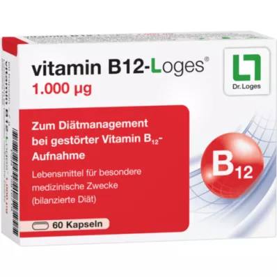 VITAMIN B12-LOGES 1000 μg kapslid, 60 tk