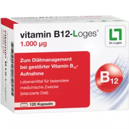 VITAMIN B12-LOGES 1000 μg kapslid, 120 tk