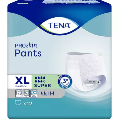 TENA PANTS super XL ühekordsed püksid, 12 tk