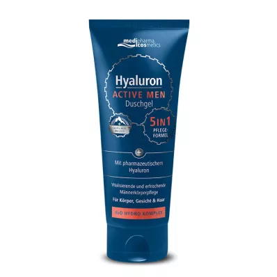 HYALURON ACTIVE MEN Dušigeel, 200 ml
