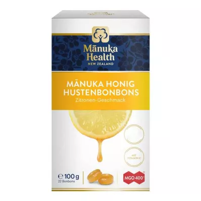 MANUKA HEALTH MGO 400+ sidrunipastill, 100 g MANUKA HEALTH MGO 400+ sidrunipastill, 100 g