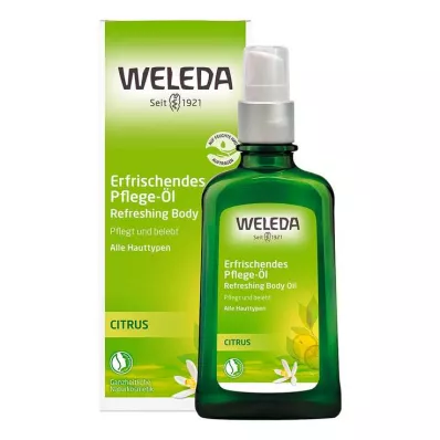 WELEDA Tsitrusviljade värskendav hooldusõli, 100 ml