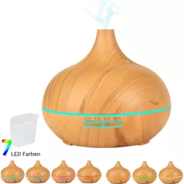 AROMA DIFFUSER Puidust disain koos LED-iga, 1 tk