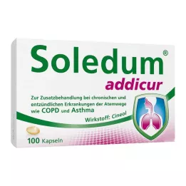 SOLEDUM addicur 200 mg pehmed kapslid, 100 tk
