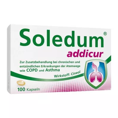 SOLEDUM addicur 200 mg pehmed kapslid, 100 tk