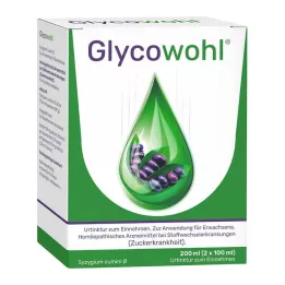 GLYCOWOHL Suukaudsed tilgad, 2X100 ml