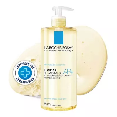 La Roche-Posay Lipikar duši- ja vanniõli AP + , 750 ml