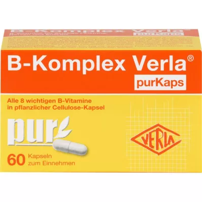 B-KOMPLEX Verla purKaps, 60 tk