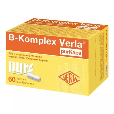 B-KOMPLEX Verla purKaps, 60 tk