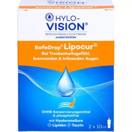 HYLO-VISION SafeDrop Lipocur silmatilgad, 2X10 ml