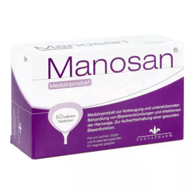 MANOSAN tabletid, 60 tk MANOSAN tabletid, 60 tk