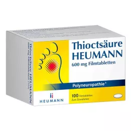 THIOCTSÄURE HEUMANN 600 mg õhukese polümeerikattega tabletid, 100 tk