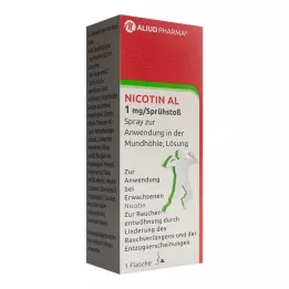 NICOTIN AL 1 mg/pihustussprei suuõõnes manustamiseks, 1 tk