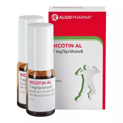NICOTIN AL 1 mg/pihustussprei suuõõnes manustamiseks, 2 tk