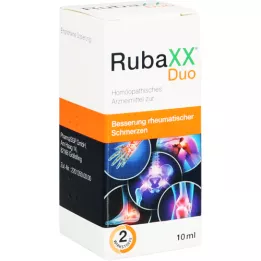 RUBAXX Duo tilgad suukaudseks kasutamiseks, 10 ml