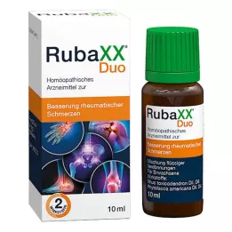 RUBAXX Duo tilgad suukaudseks kasutamiseks, 10 ml
