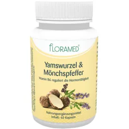 YAMSWURZEL &amp; MÖNCHSPFEFFER Floramed kapslid, 60 kapslit