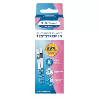 TESTAMED Raseduse varajase testimise testribad, 1 tk