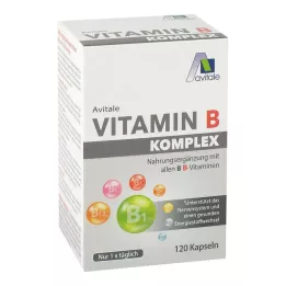 VITAMIN B KOMPLEX kapslit, 120 tk