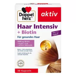 DOPPELHERZ Hair Intensive+Biotin kapslid, 30 kapslit