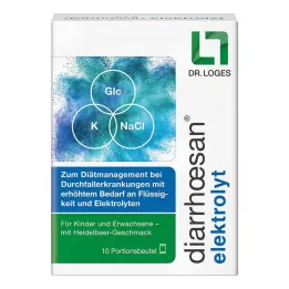 DIARRHOESAN elektrolüütide suukaudne lahus, 10 tk