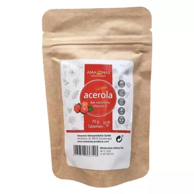 ACEROLA VITAMIN C ilma suhkrulisandita pastillid, 70 g