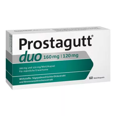 Prostagutt duo 160 mg/120 mg pehmed kapslid, 60 kapslit