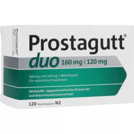 PROSTAGUTT duo 160 mg/120 mg pehmed kapslid 120 tk