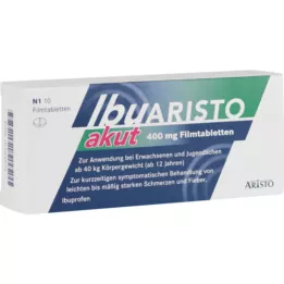 IBUARISTO ägedad 400 mg õhukese polümeerikattega tabletid, 10 tk
