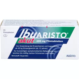 IBUARISTO ägedad 400 mg õhukese polümeerikattega tabletid, 20 tk