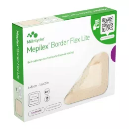MEPILEX Border Flex Lite vahukompress 4x5 cm, 10 tk